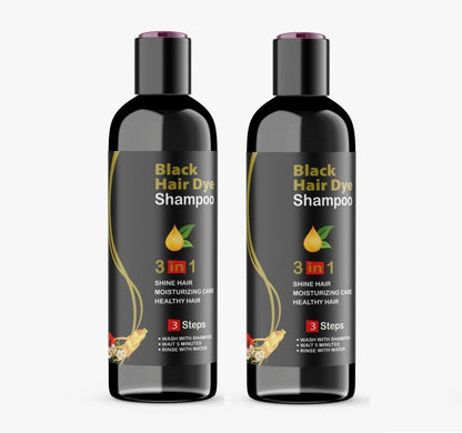 BLOSDREAM 3 in 1 Black Hair Shampoo (Ammonia Free) | Buy 1 Get 1 Free ⭐️⭐️⭐️⭐️⭐️ (14,34,758+ (1.4 Million )Positive Reviews