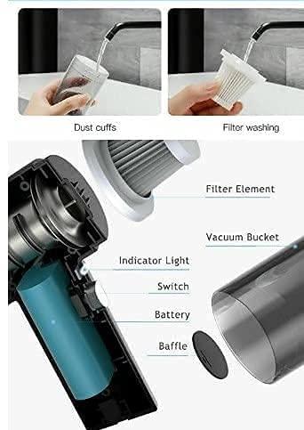 Portable Air Duster Wireless Vacuum Cleaner ⭐️⭐️⭐️⭐️⭐️ (14,34,758+ (1.4 Million )Positive Reviews